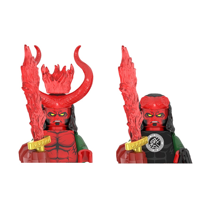 Lego Building Blocks - WM2422 WM2421 헬보이 빌딩 블록 미니