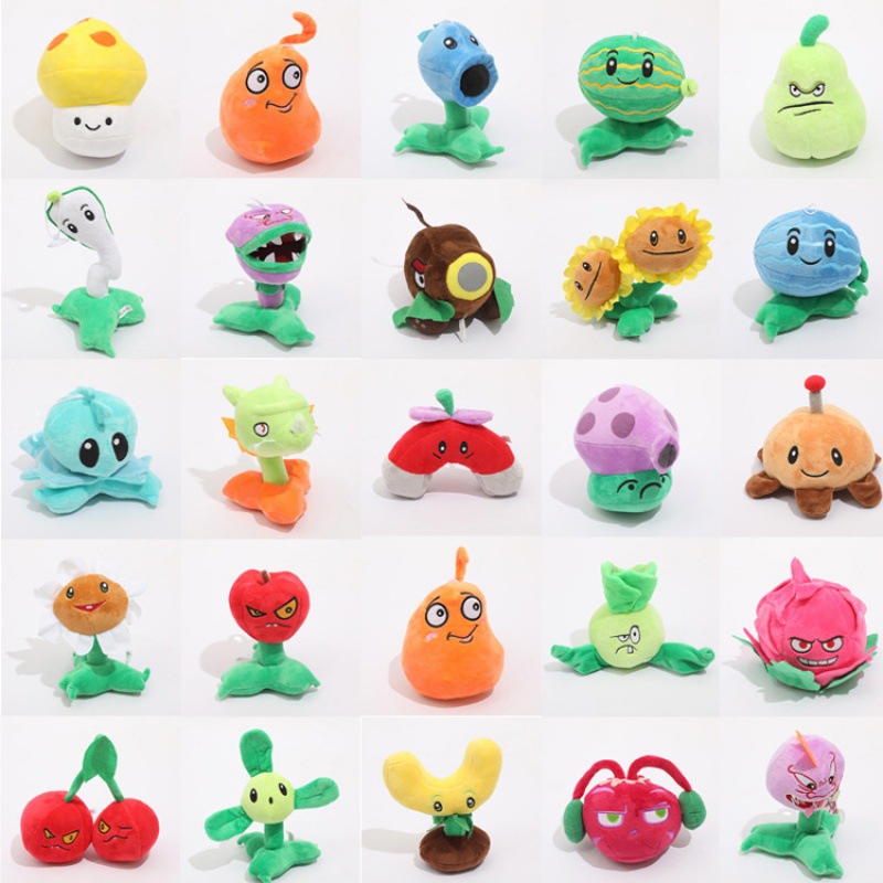 Kids Zombie Toys - 식물 대 좀비 플러시 장난감 13-20cm