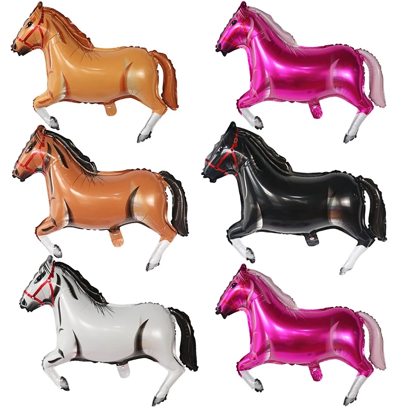 Kids Toys Horse - 대형 말 포일 풍선, 생일 파티