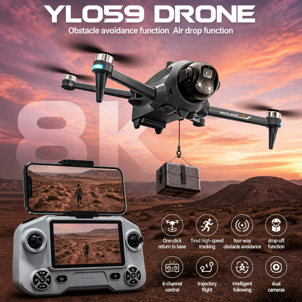 Kids Toys Drone - NEW YL059 드론 GPS 자동 복귀