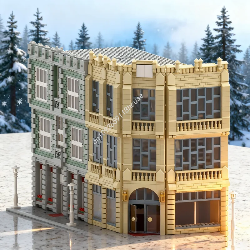 Kids Toys Exhibition - 5046pcs MOC 백화점 전시 모델 빌딩