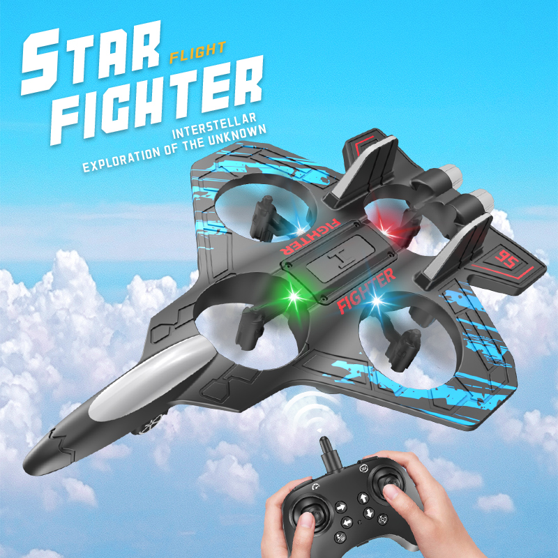 Kids Toys Drone - 2.4G 무선 조종 전동 폼 글라이더