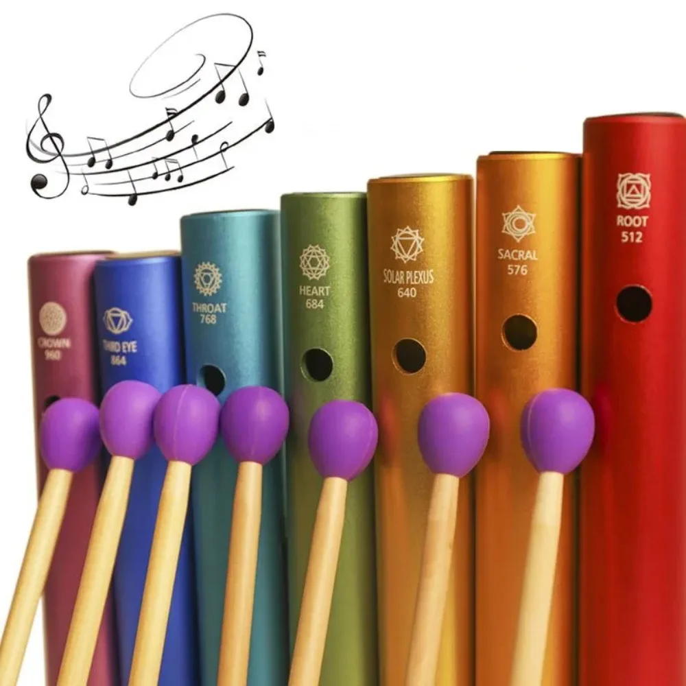 Kids Yoga Toys - 어린이를위한 다채로운 Wah-Wah 튜브 뮤지컬 벨