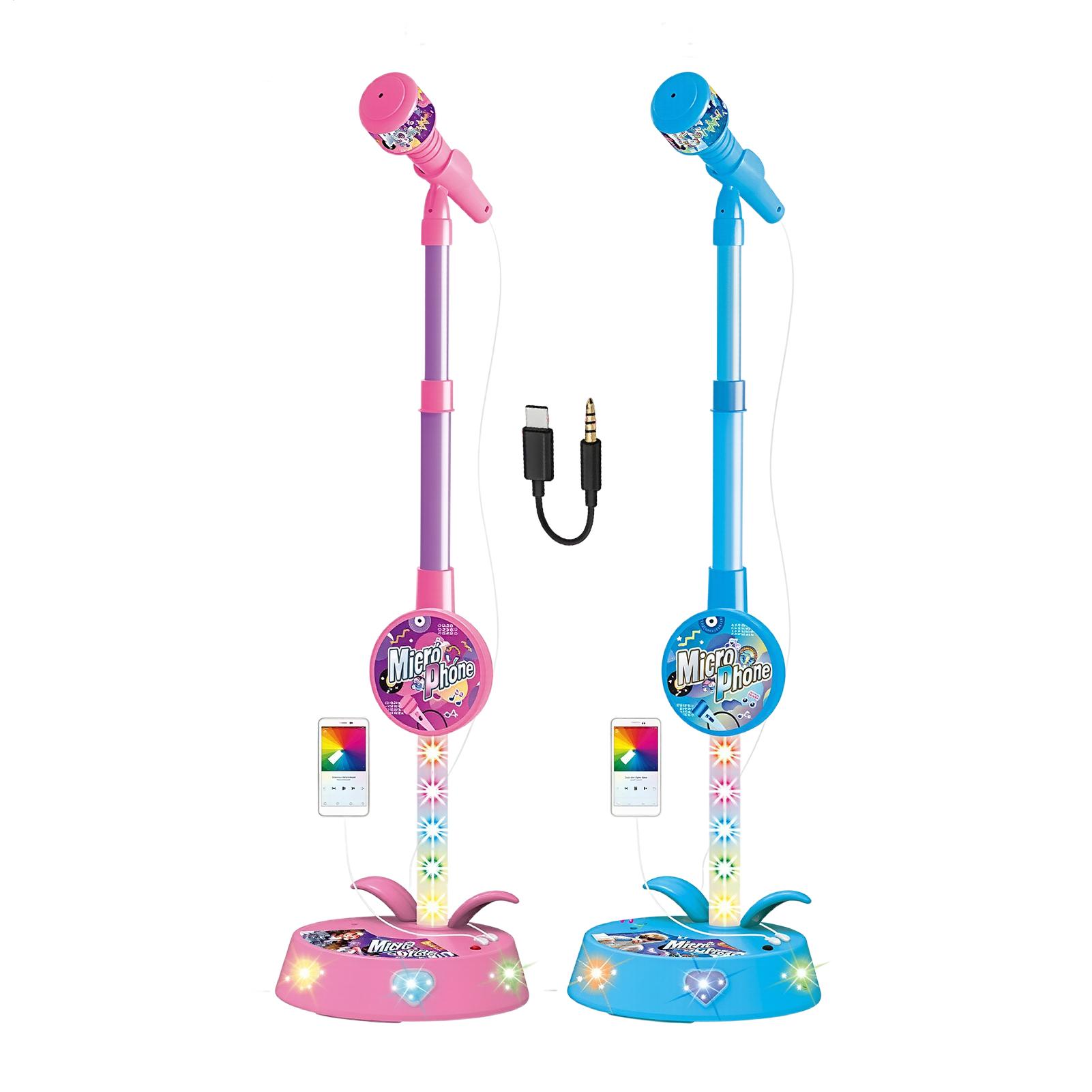 Kids Toys Kids Toys - 어린이용 무선 마이크 스탠드 포함, 높이