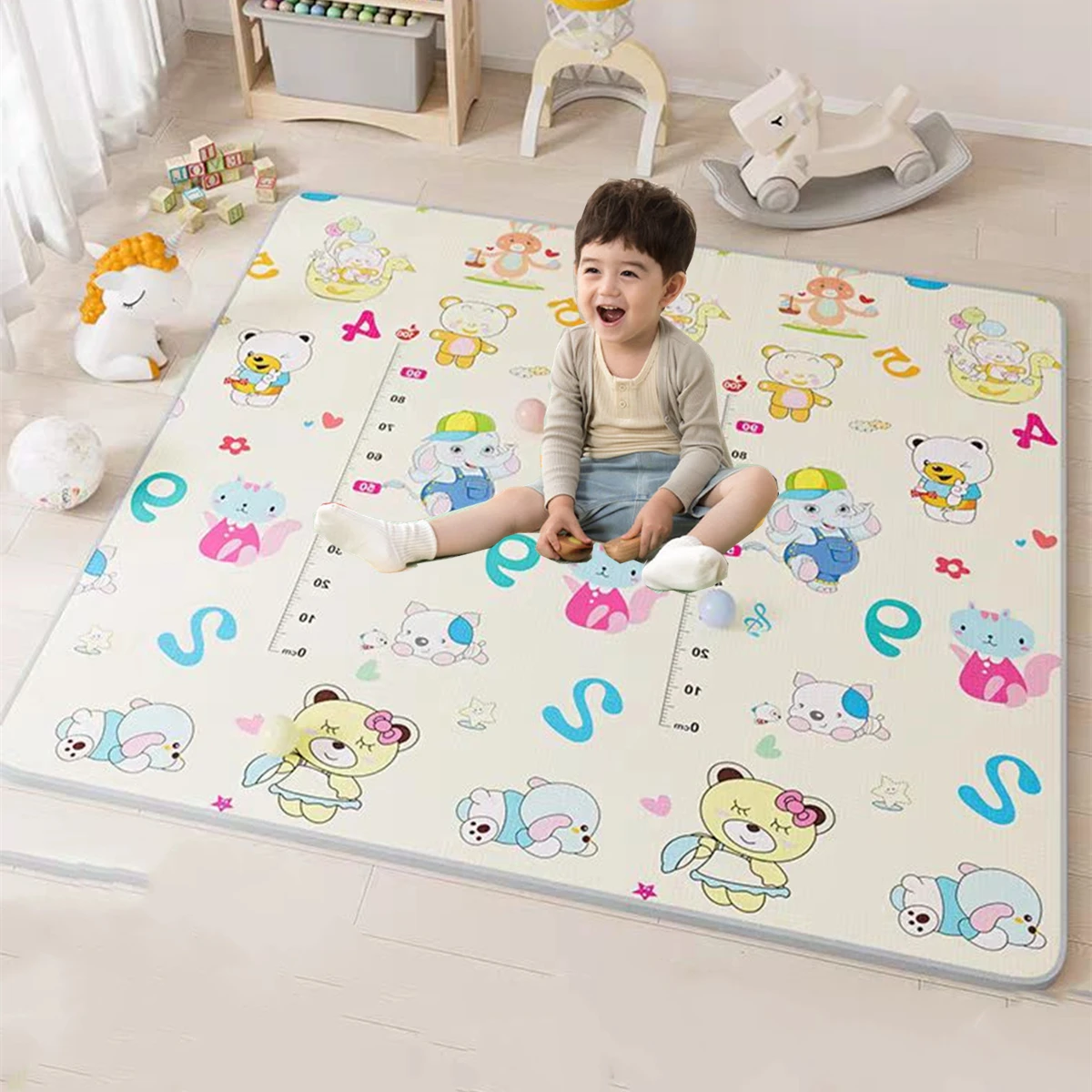 Kids Yoga Toys - 아기 놀이 매트 방수 부드러운 바닥