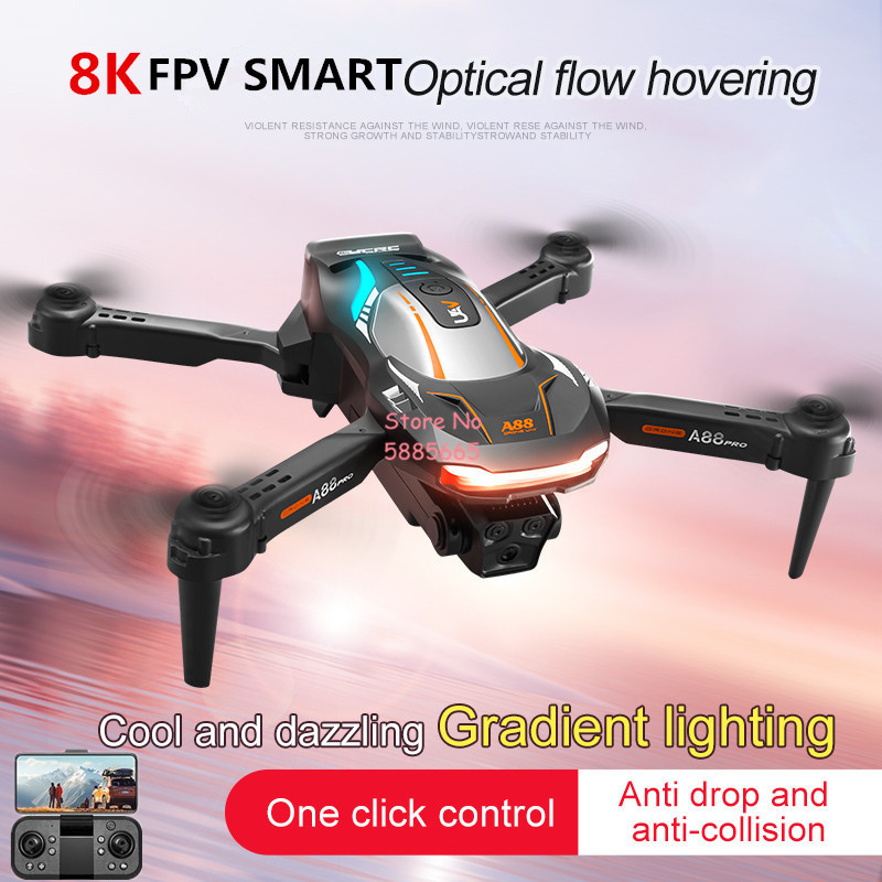 8K 항공 촬영 광학 흐름 위치 지정 FPV RC 드론 - Kids Toys Drone 리뷰 및 가격