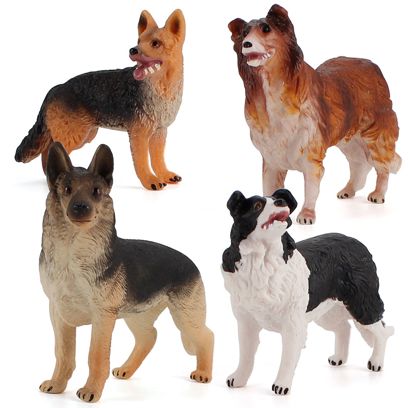 현실적인 애완 동물 동물 모델 어린이 독일 셰퍼드 개  - Kids Toys Dog 리뷰 및 가격