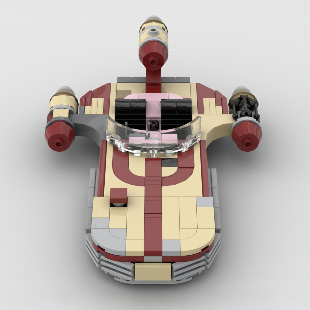 홈 데코 스타쉽 우주선 MOC-랜드스피더 X-34 전투 - Lego Building Blocks 리뷰 및 가격