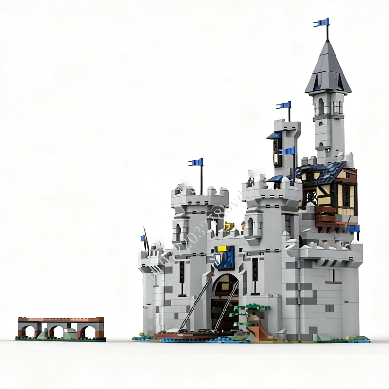2350PCS MOC 중세 성 퍼즐 말의 군주 성 조립 - Kids Toys Horse 리뷰 및 가격
