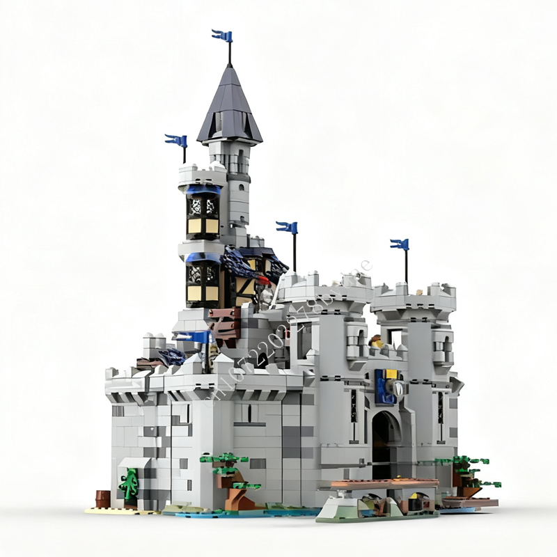 2350PCS MOC 중세 성 퍼즐 말의 군주 성 조립 - Kids Toys Horse 리뷰 및 가격