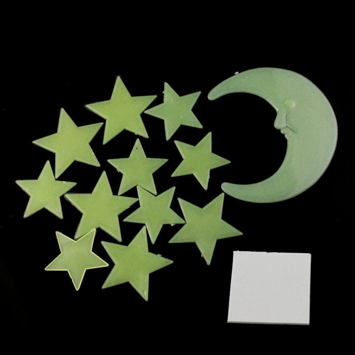 별 달 어둠 속에서 빛나는 형광 데칼 벽 스티커 어린이 - Glow In Dark Stars 리뷰 및 가격
