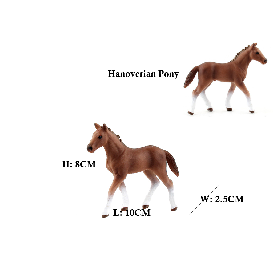 말 인형 샤이어 아라비안 피규어, 포니 모델, 농장 동 - Kids Toys Horse 리뷰 및 가격