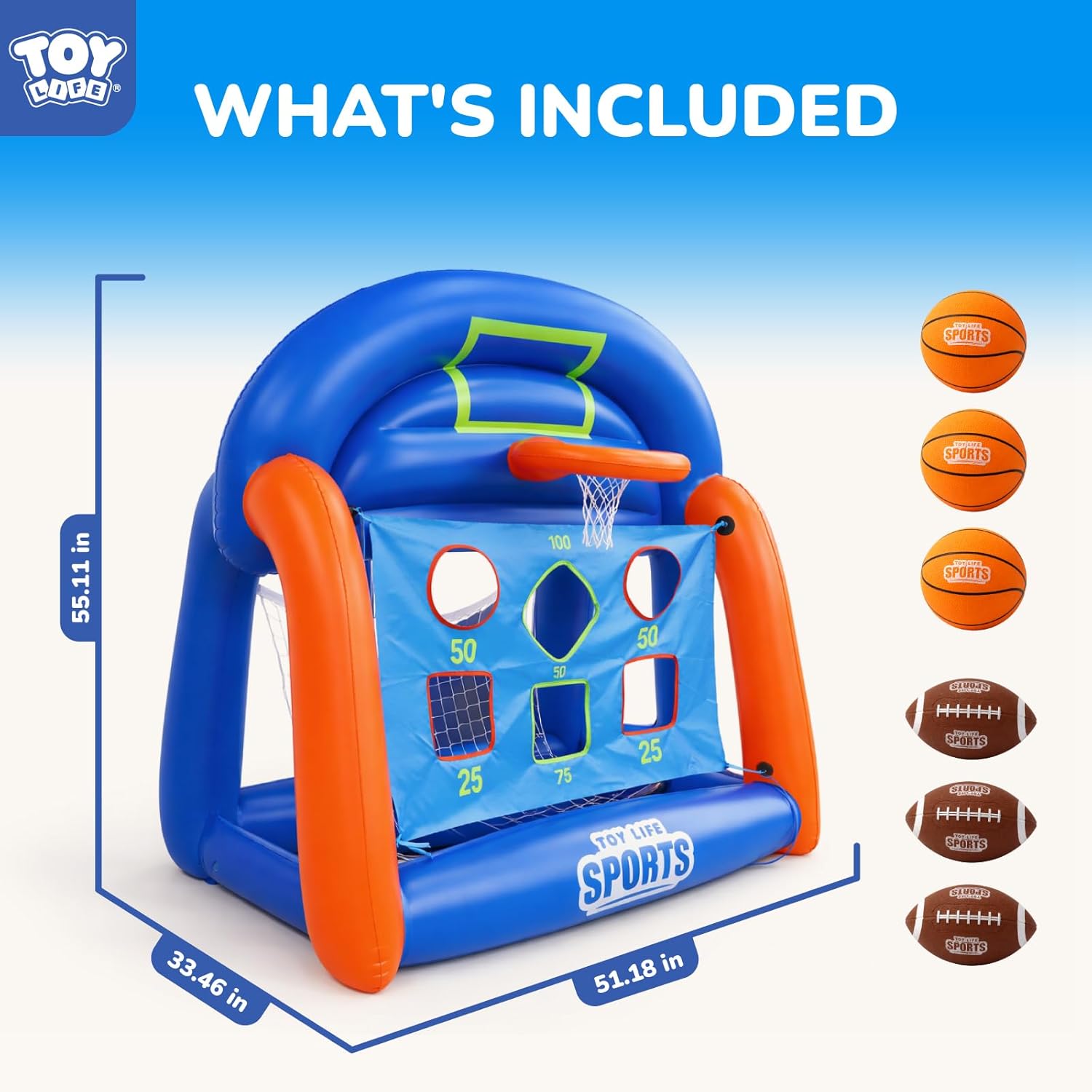 어린이 청소년 성인용 멀티 스포츠 수영장 게임용 풍선  - Kids Toys Kids Toys 리뷰 및 가격