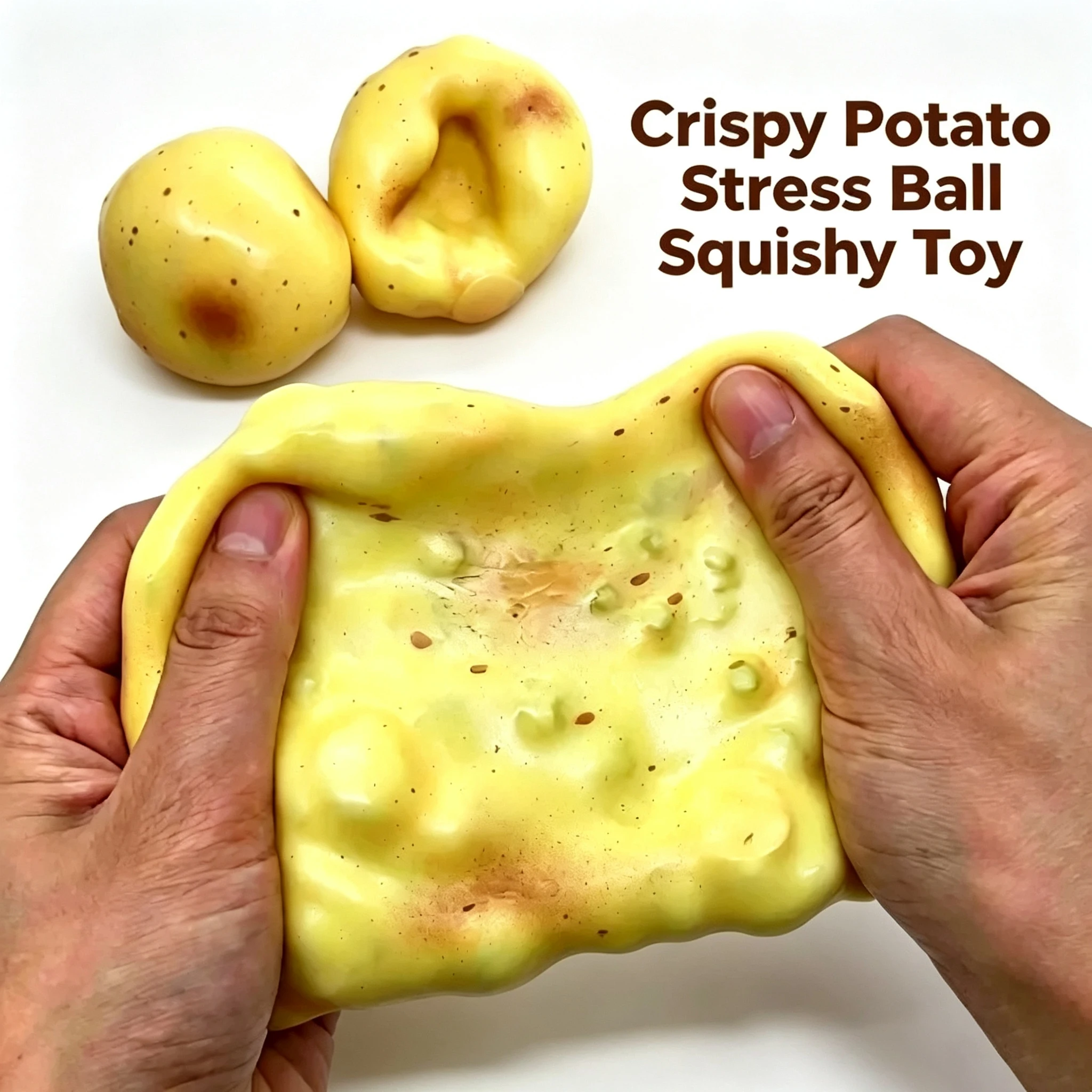 바삭바삭한 감자 모양 스트레스볼 ASMR 피젯 토이 수 - Kids Toys Kids Toys 리뷰 및 가격