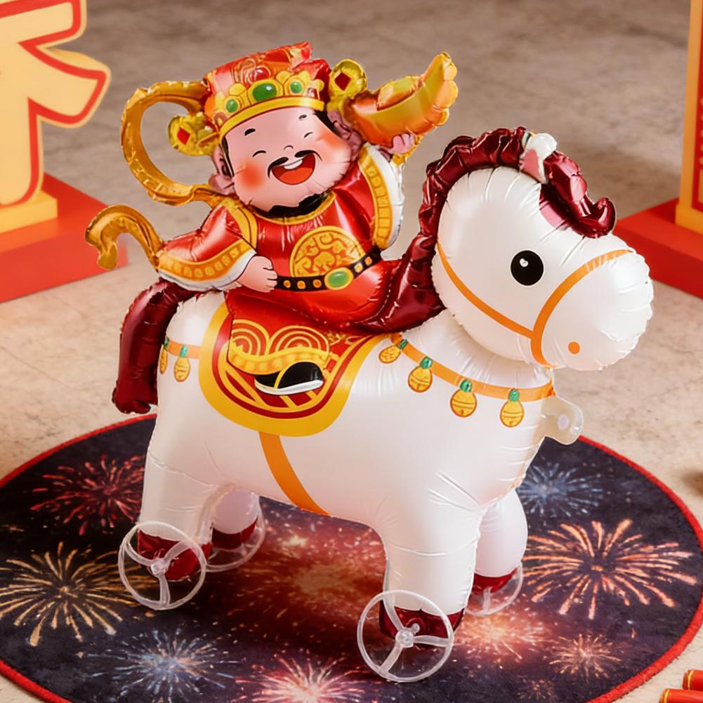만화 동물 테마 3D 풍선 말 테마 생일 영화 장식 여 - Kids Toys Horse 리뷰 및 가격