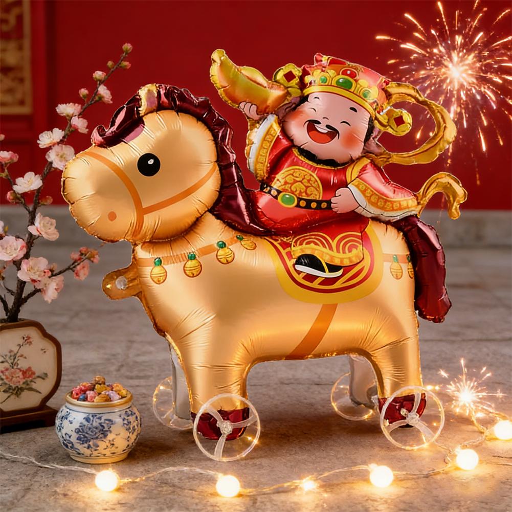 만화 동물 테마 3D 풍선 말 테마 생일 영화 장식 여 - Kids Toys Horse 리뷰 및 가격