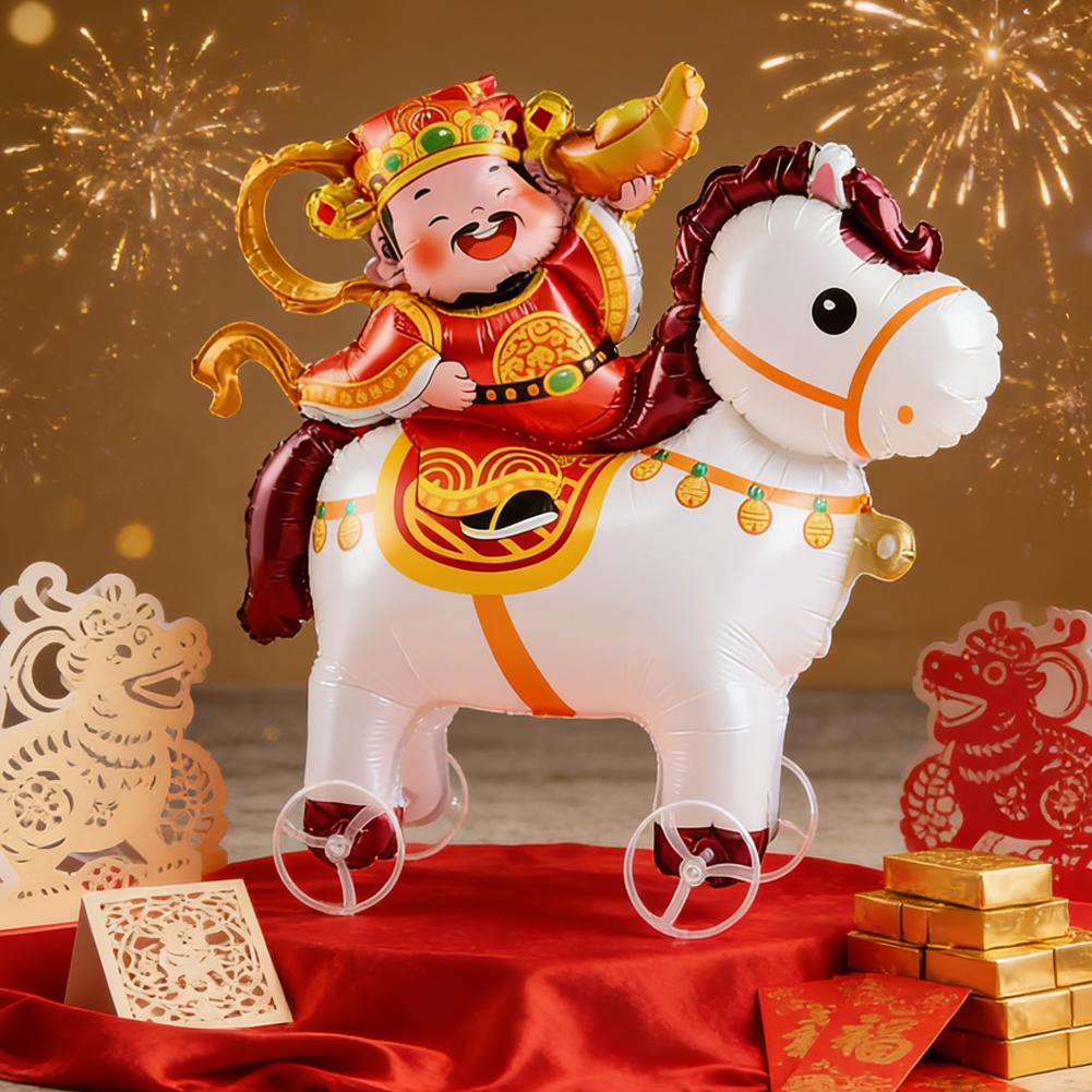 만화 동물 테마 3D 풍선 말 테마 생일 영화 장식 여 - Kids Toys Horse 리뷰 및 가격