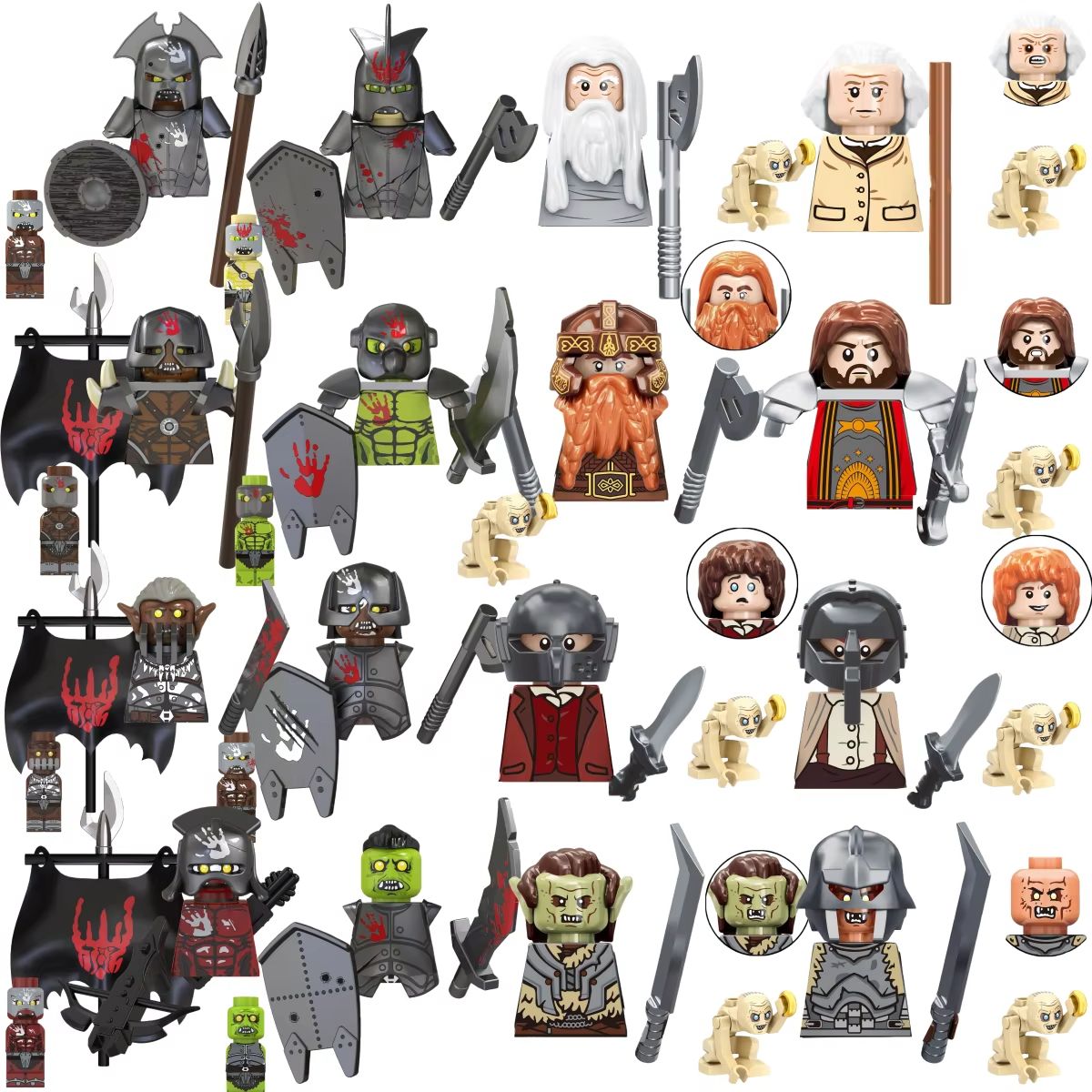 블라인드 박스 TV6410 미니 액션 피규어 장난감 오 - Lego Building Blocks 리뷰 및 가격
