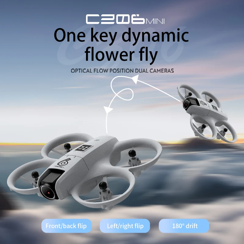 CZ06 미니 RC 쿼드콥터 드론 - 480P HD 듀 - Kids Toys Drone 리뷰 및 가격
