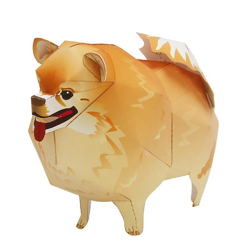 포메라니안 강아지 접이식 종이 접기 아트, 미니 귀여운 - Kids Toys Dog 리뷰 및 가격