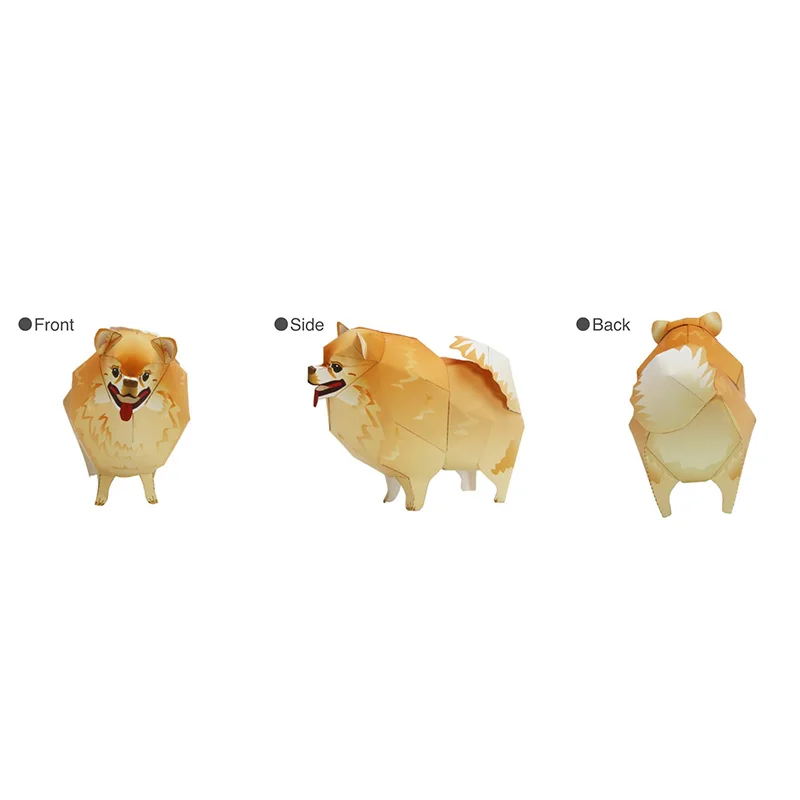 포메라니안 강아지 접이식 종이 접기 아트, 미니 귀여운 - Kids Toys Dog 리뷰 및 가격