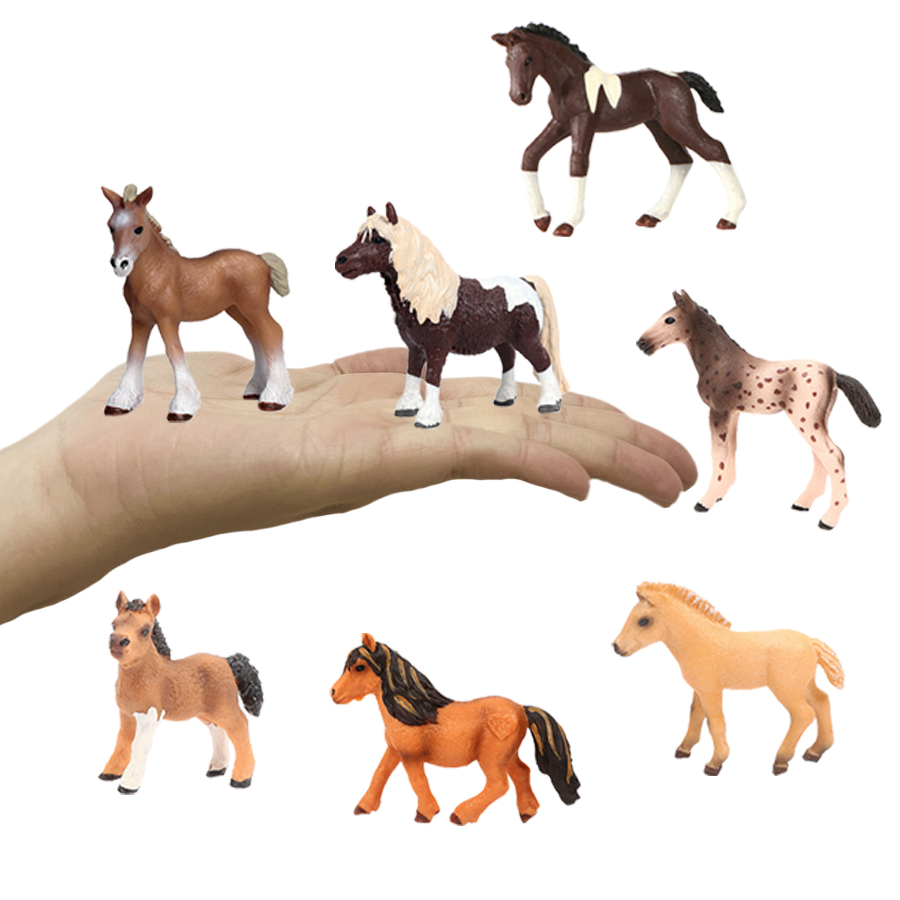 말 피규어 농장 동물 조랑말 피규어 장난감 말 동물 피 - Kids Toys Horse 리뷰 및 가격