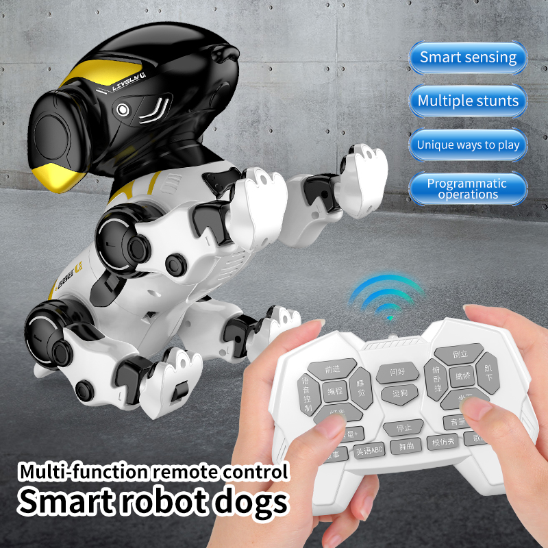 원격 제어 로봇 개 Emo RC 로봇 음성 지능형 걷기 - Kids Toys Under 50 리뷰 및 가격