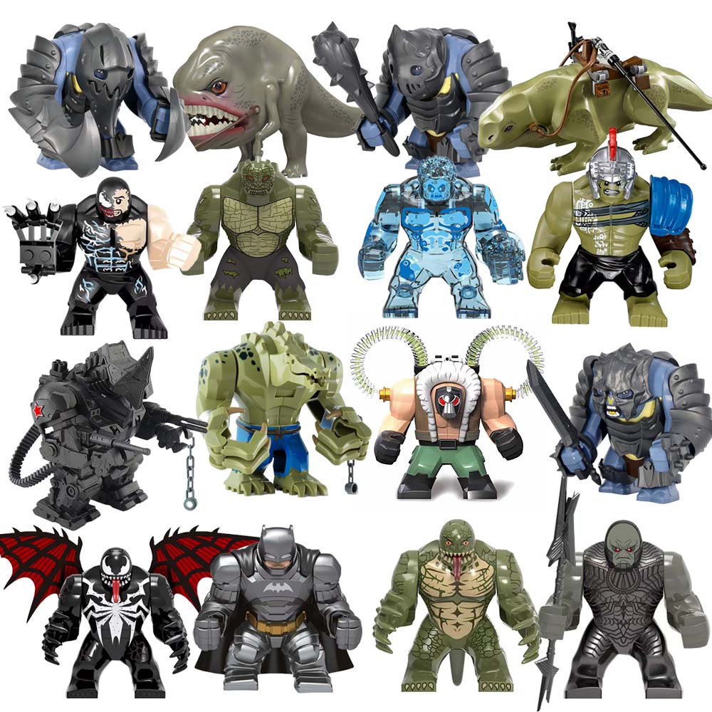 블라인드 박스 대형 빌딩 블록 킬러 크록 베인 올로그하 - Lego Building Blocks 리뷰 및 가격