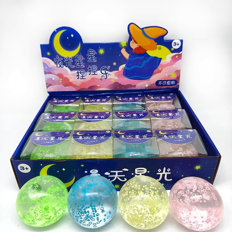 어두운 곳에서 빛나는 별 모양의 말토즈로 채워진 부드러 - Glow In Dark Stars 리뷰 및 가격