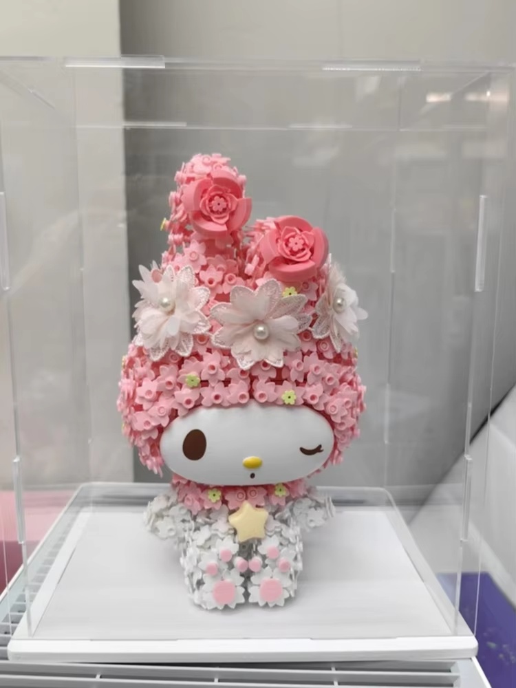 꽃밭 테마 빌딩 블록 블라인드 박스 귀여운 문라이트 클 - Lego Building Blocks 리뷰 및 가격