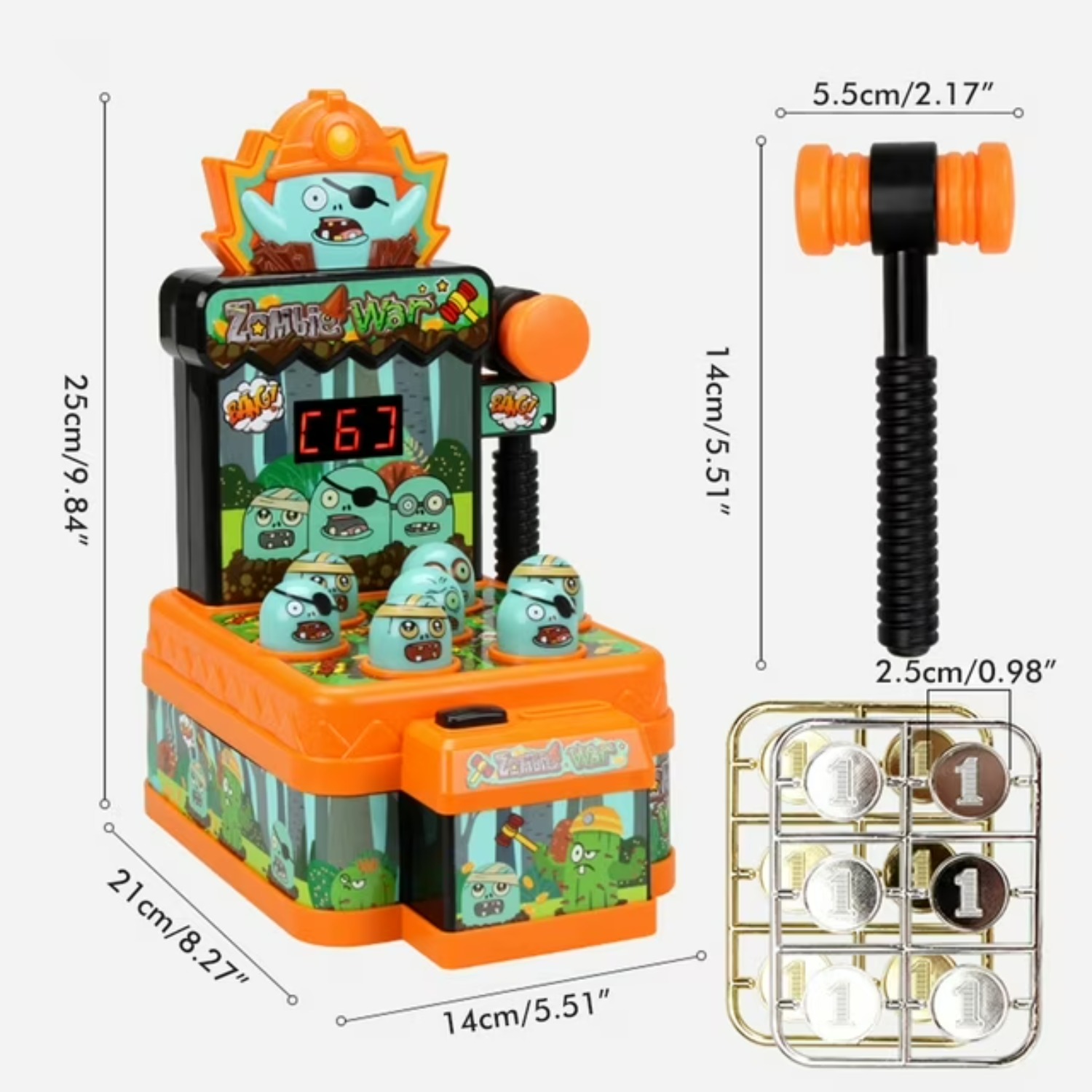 좀비 잡기 게임 장난감 어린이용 아케이드 게임 미니 전 - Kids Zombie Toys 리뷰 및 가격