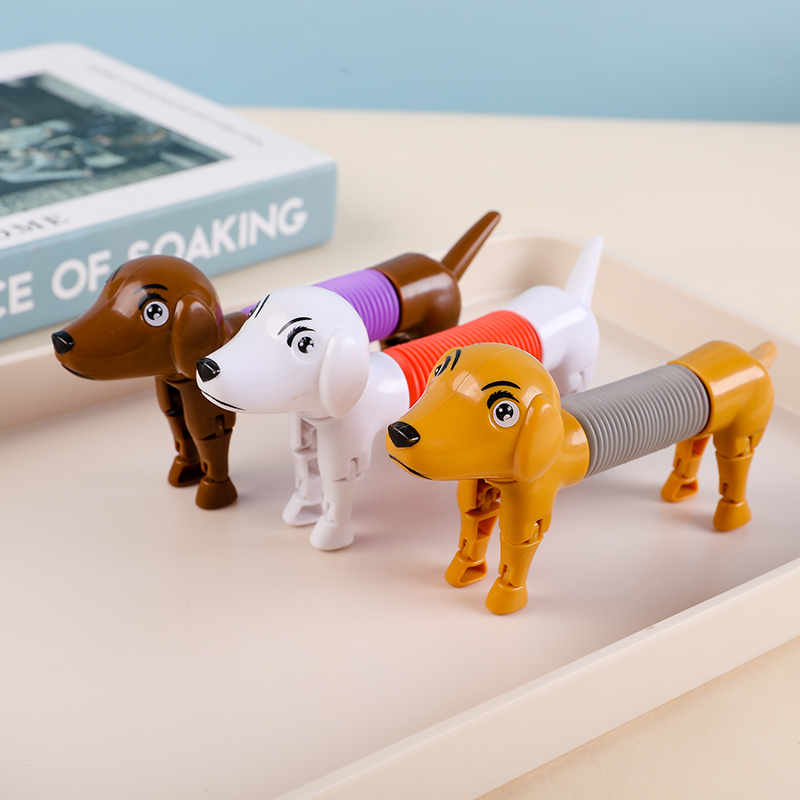 참신한 봄 개 팝 튜브 감각 장난감, 스트레스 해소 벨 - Kids Toys Dog 리뷰 및 가격