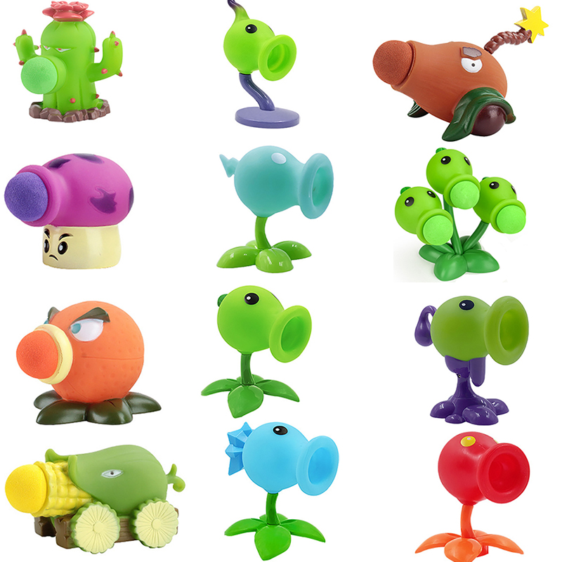 1pcs 식물 대 좀비 Peashooter Gatlin - Kids Zombie Toys 리뷰 및 가격