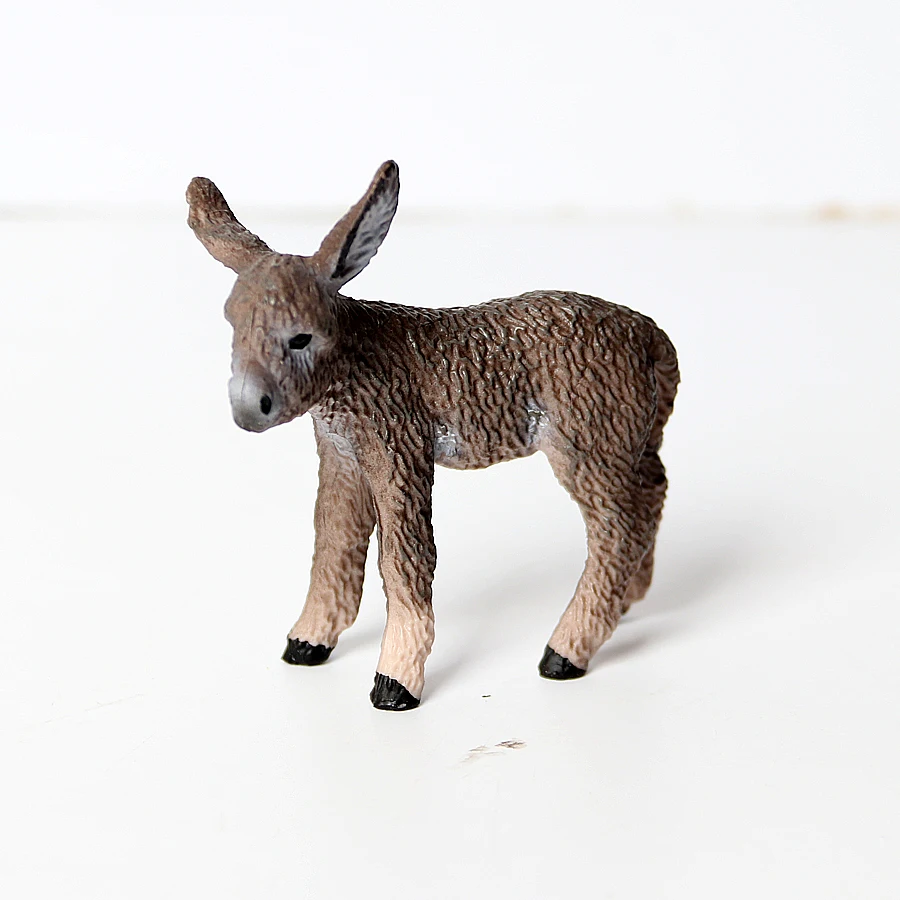 당나귀 모델 장난감 동물 피규어 농장 동물 인형 애니메 - Kids Toys Horse 리뷰 및 가격