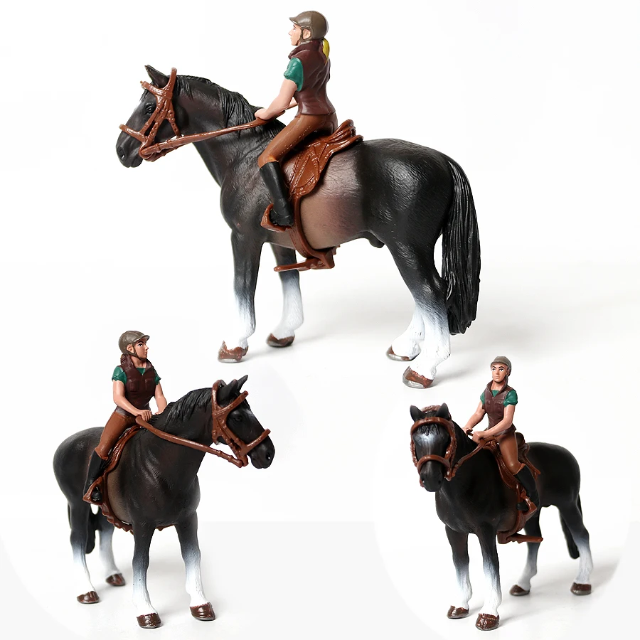 장난감 말 승마용 말 플레이 세트 농장 동물 액션 피규 - Kids Toys Horse 리뷰 및 가격