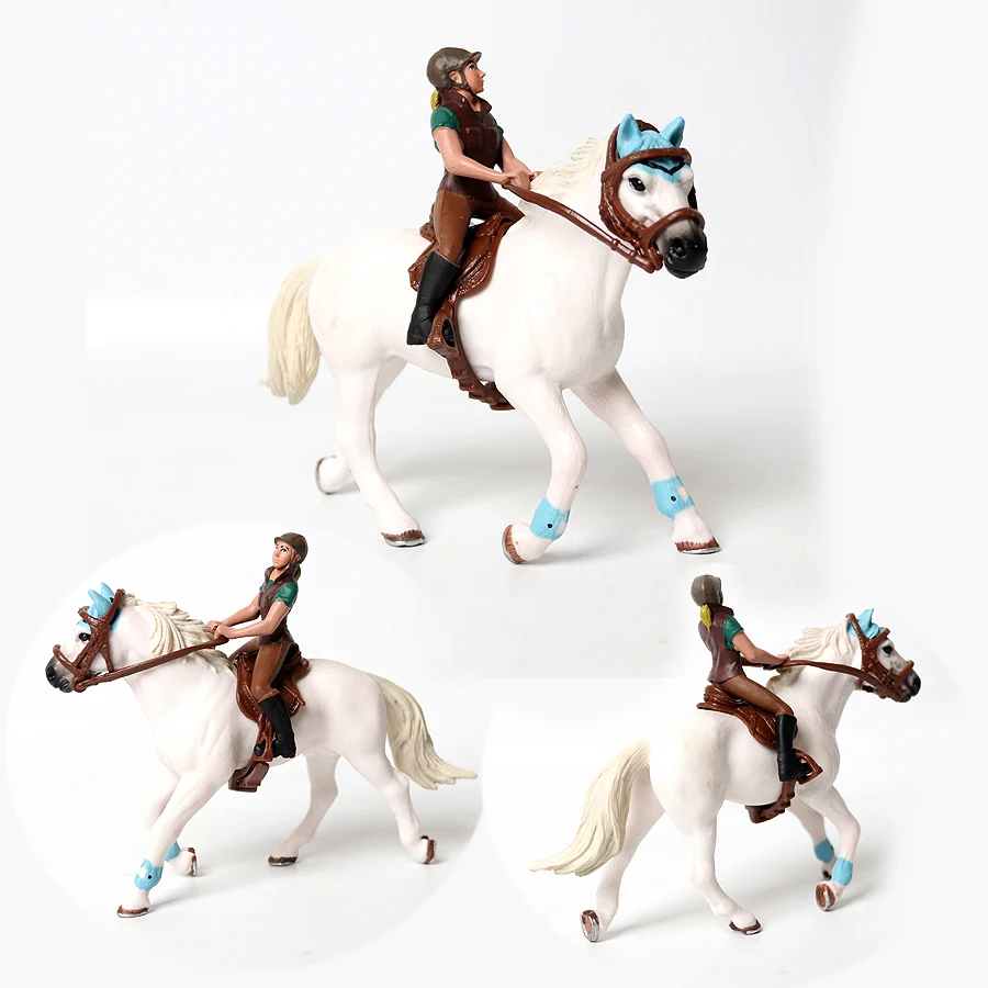 장난감 말 승마용 말 플레이 세트 농장 동물 액션 피규 - Kids Toys Horse 리뷰 및 가격