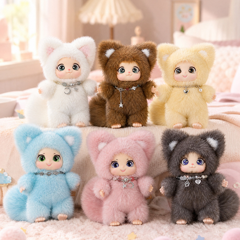 18cm 새롭고 귀여운 가족 여우 플러시 펜던트 귀여운 - Kids Toys Doll 리뷰 및 가격