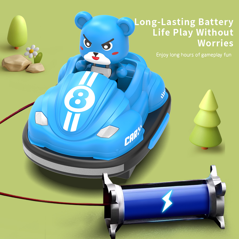 2.4G 범퍼 전투 RC 자동차 LED 음악 배출 봉제 - Kids Toys Under 50 리뷰 및 가격