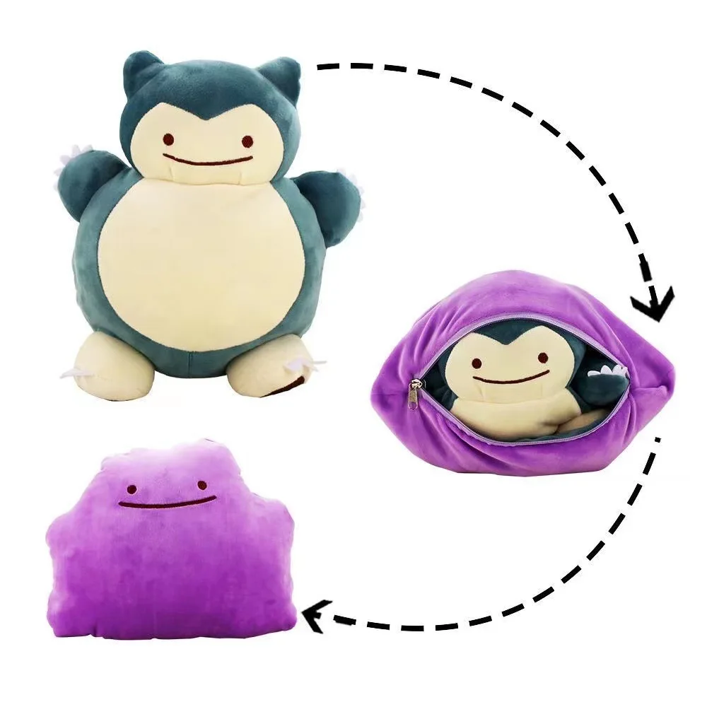 20cm 포켓몬 애니메이션 양면 베개 쿠션 디토 변신  - Kids Toys Doll 리뷰 및 가격