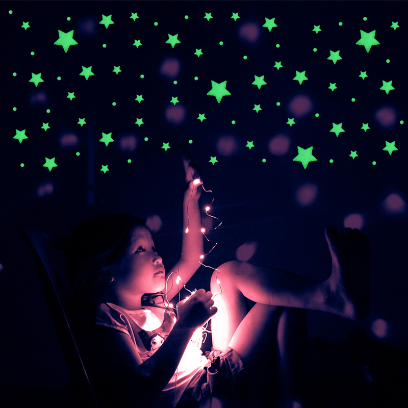211pcs 어린이 방에 대 한 3D 거품 빛나는 별  - Glow In Dark Stars 리뷰 및 가격
