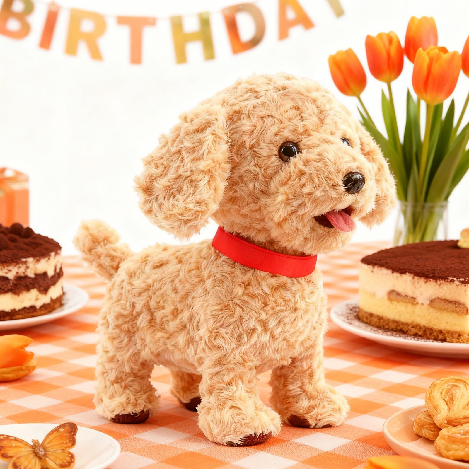 실감나는 로봇 강아지 봉제 인형, 부드러운 스마트 장난 - Kids Toys Dog 리뷰 및 가격