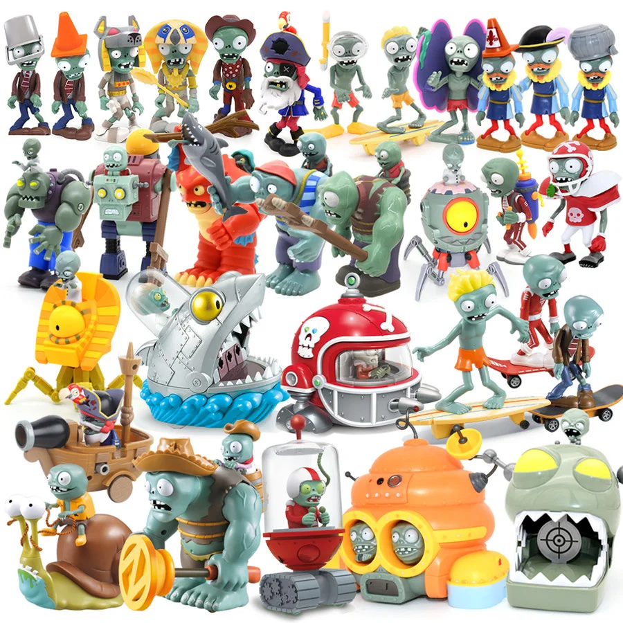 식물 대 좀비 2 장난감 세트 컬렉션 기계 상어 와일드 - Kids Zombie Toys 리뷰 및 가격
