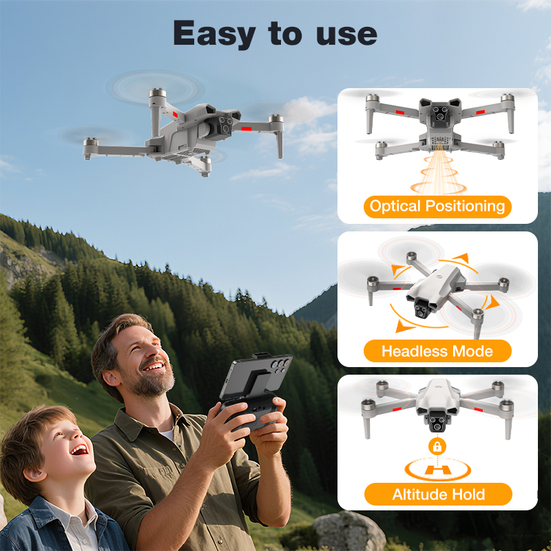새로운 핫 L017 프로 드론 브러시리스 3D 롤 36 - Kids Toys Drone 리뷰 및 가격