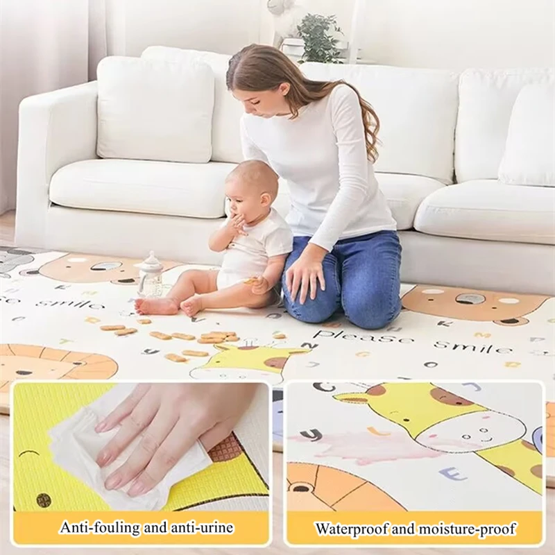 아기 놀이 매트 방수 부드러운 바닥 요가 Playmat - Kids Yoga Toys 리뷰 및 가격