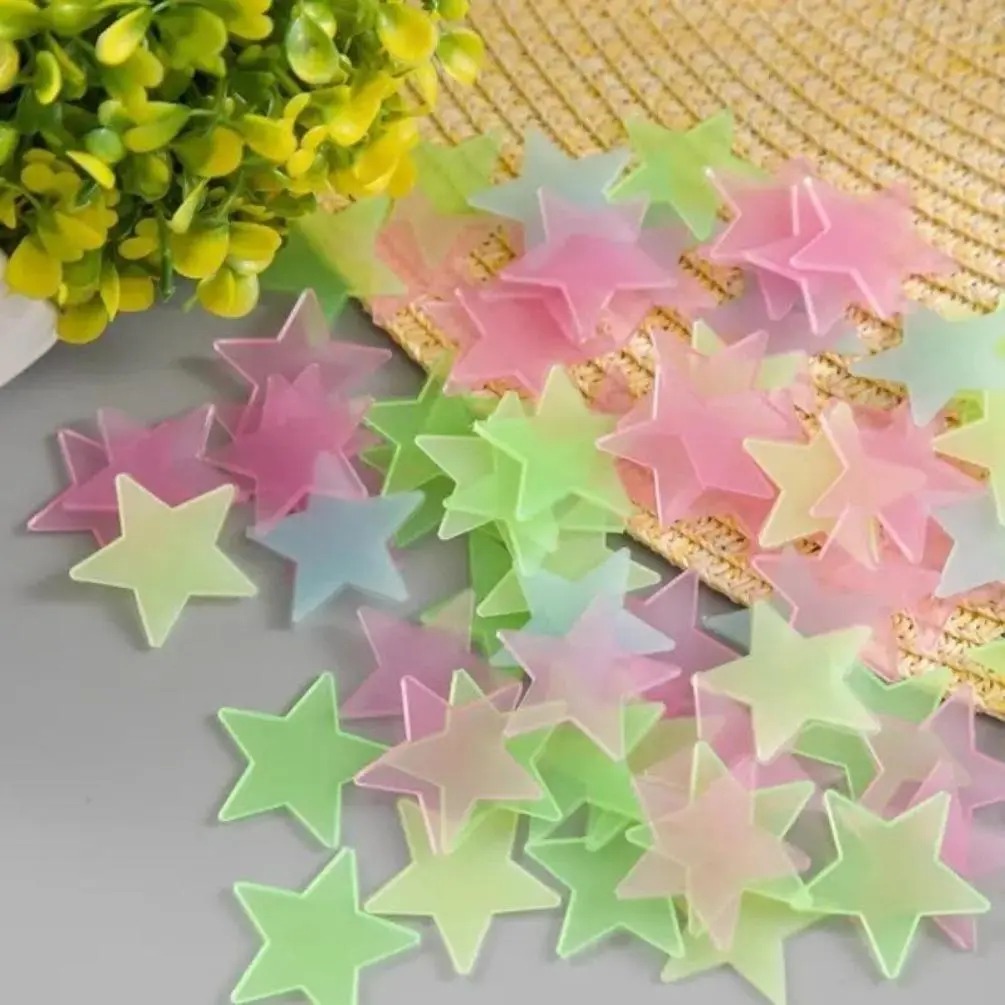100개 야광 별 스티커 - 침실 천장 및 벽 장식용  - Glow In Dark Stars 리뷰 및 가격