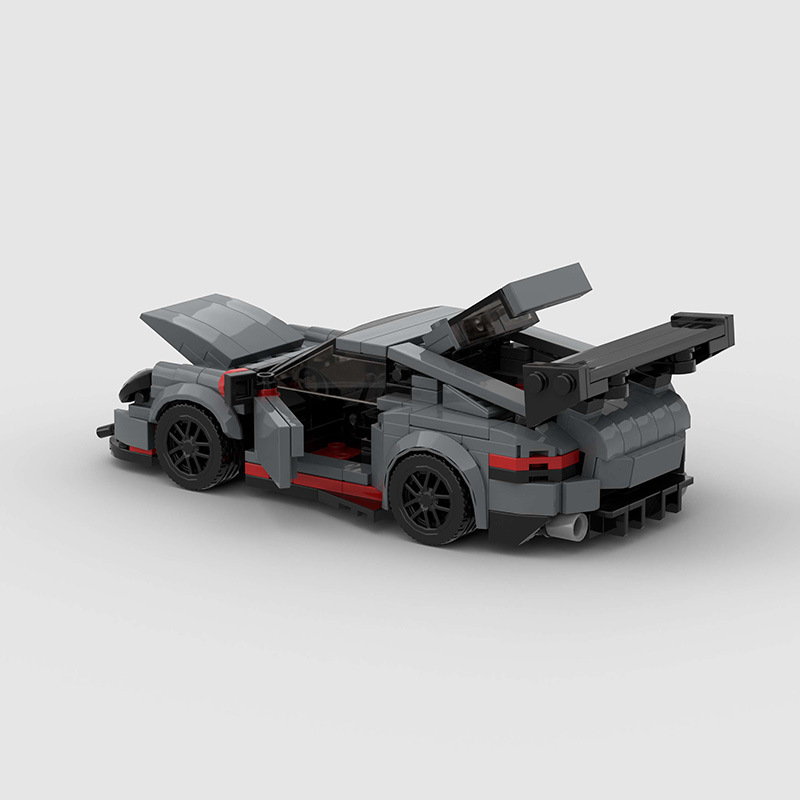 블랙 911 GT3 Rs 스포츠 스피드 레이싱 카 Mo - Kids Toys Exhibition 리뷰 및 가격